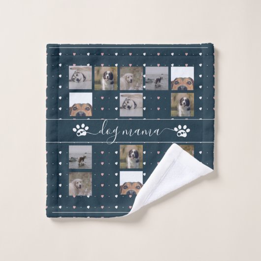 Dog Mama, 5 Photo (Gant de toilette)