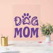 Dog mama acryl bord (Huwelijk)