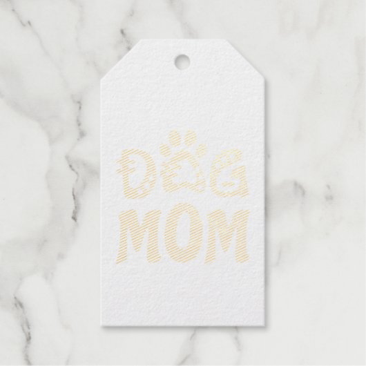 Dog mama cadeaulabels (Voorkant)