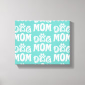 Dog mama canvas afdruk (Voorkant)