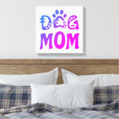 Dog mama canvas afdruk (Insitu (Slaapkamer))