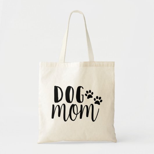 Dog mama canvas tas (Voorkant)
