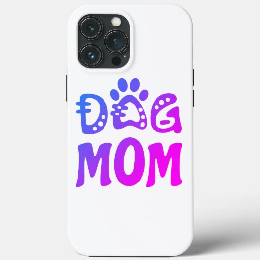 Dog mama Case-Mate iPhone case (Achterkant)
