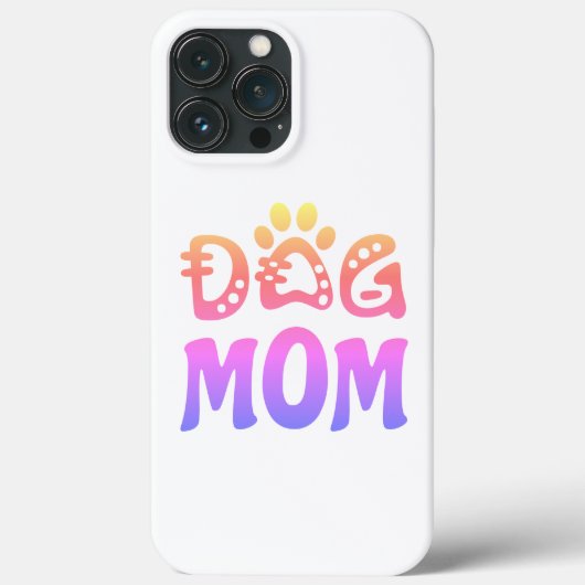 Dog mama Case-Mate iPhone case (Achterkant)