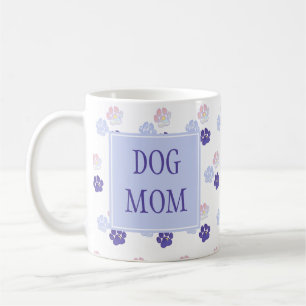 Dog mama Colorful Paws Mok