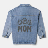 Dog mama denim jacket (Achterkant)