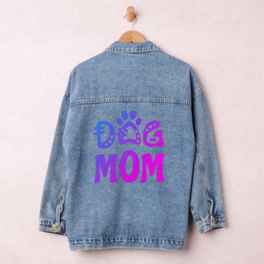 Dog mama denim jacket (Hangar)