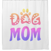 Dog mama douchegordijn (Voorkant)