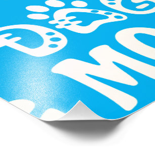 Dog mama foto afdruk