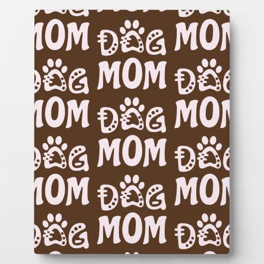 Dog mama fotoplaat (Voorkant)