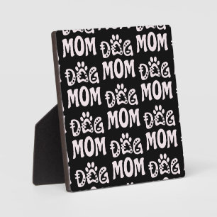 Dog mama fotoplaat