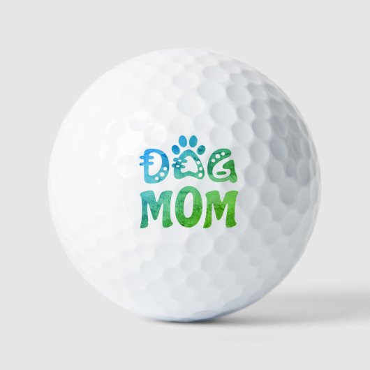 Dog mama golfballen (Voorkant)