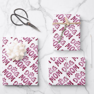Dog mama inpakpapier vel