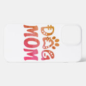 Dog mama iPhone hoesje (Achterkant horizontaal)