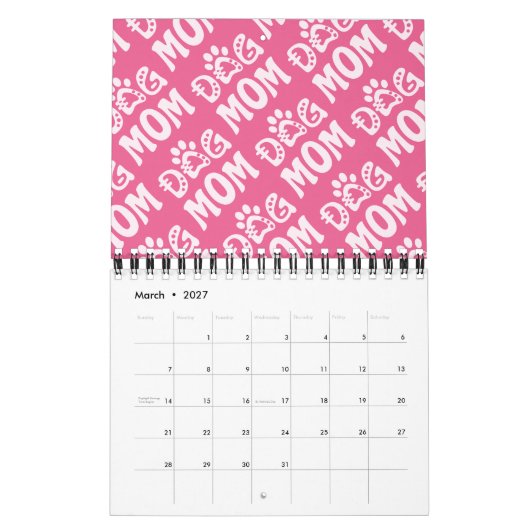 Dog mama kalender (Mar 2027)