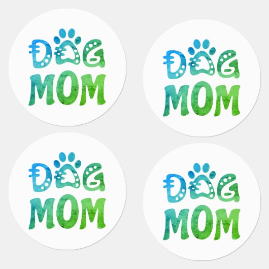 Dog mama labels (Groep)