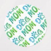 Dog mama labels (Design 2)