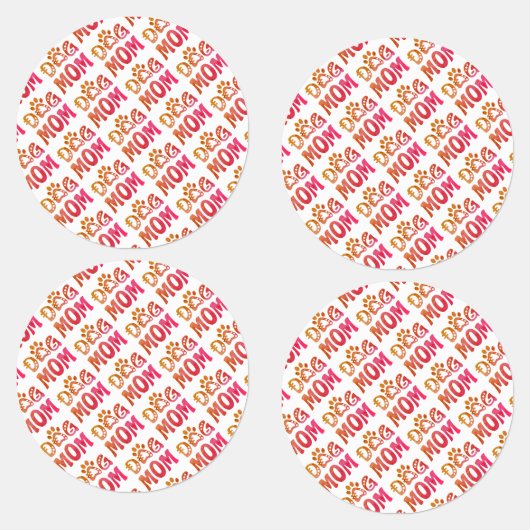 Dog mama labels (Groep)