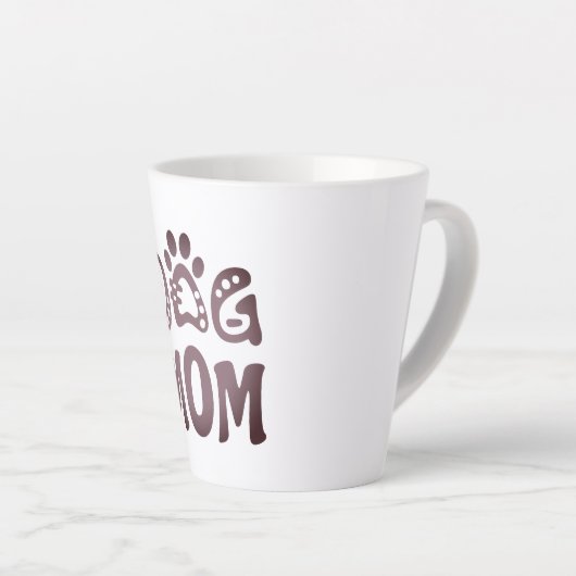 Dog mama latte mok (Rechterhoek)
