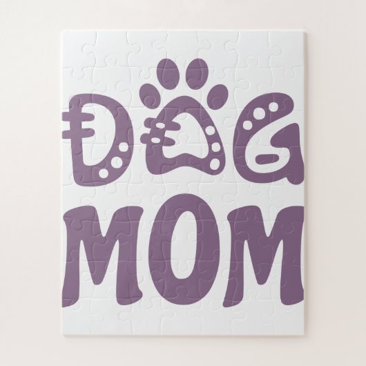 Dog mama legpuzzel (Verticaal)