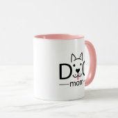 Dog mama logo mok (Voorkant rechts)