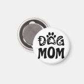 Dog mama magneet (Voorkant / Achterkant)