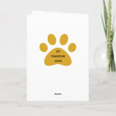 Dog Mama Moederdag Kaart (Achterkant)