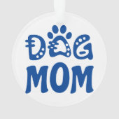Dog mama ornament (achterkant)