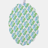 Dog mama ornament kaart (Links)