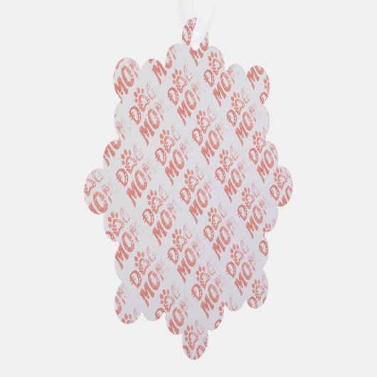 Dog mama ornament kaart (Rechts)