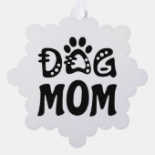 Dog mama ornament kaart (Voorkant)
