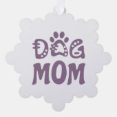 Dog mama ornament kaart (Voorkant)
