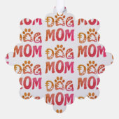 Dog mama ornament kaart (Achterkant)