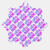 Dog mama ornament kaart (Voorkant)