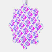 Dog mama ornament kaart (Links)