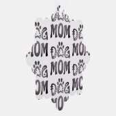 Dog mama ornament kaart (Rechts)