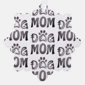Dog mama ornament kaart (Voorkant)