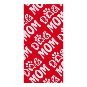 Dog mama perfect poster