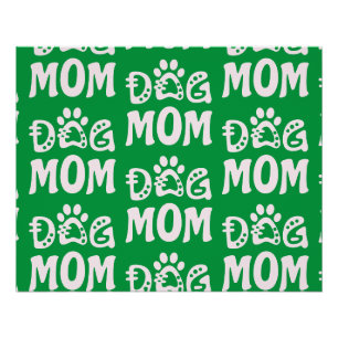 Dog mama perfect poster