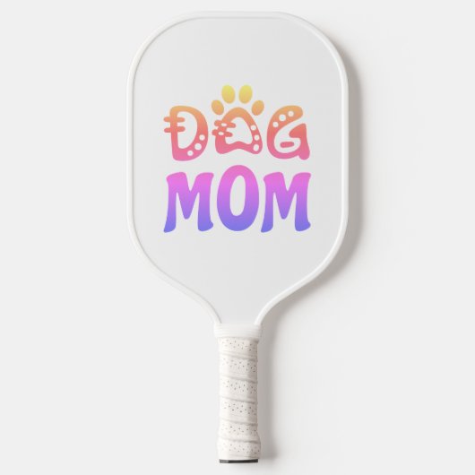 Dog mama pickleball paddle (Voorkant)
