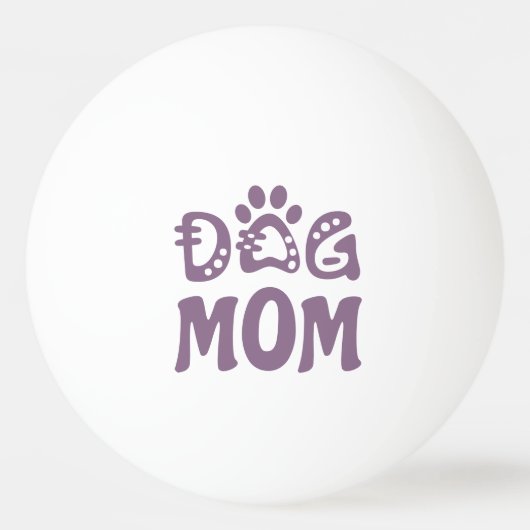 Dog mama pingpongballen (Voorkant)