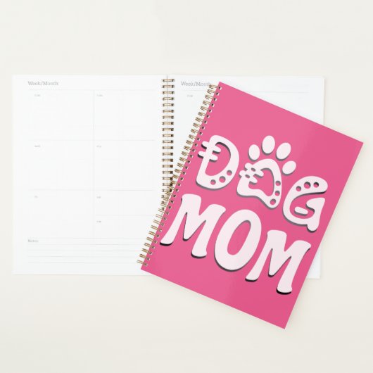 Dog mama planner (Display)