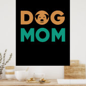Dog mama poster (Keuken)