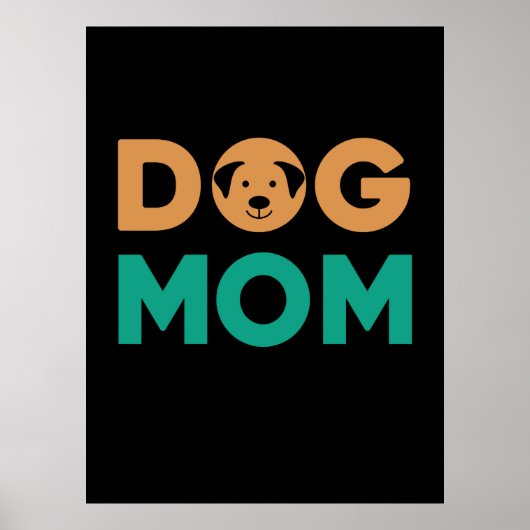 Dog mama poster (Voorkant)
