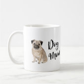 Dog Mama Pug Koffiemok (Links)