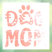 Dog mama raamsticker (Vel 3)