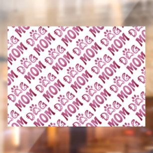 Dog mama raamsticker