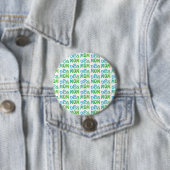 Dog mama ronde button 7,6 cm (In situ)