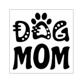 Dog mama rubberstempel (Afrduk)