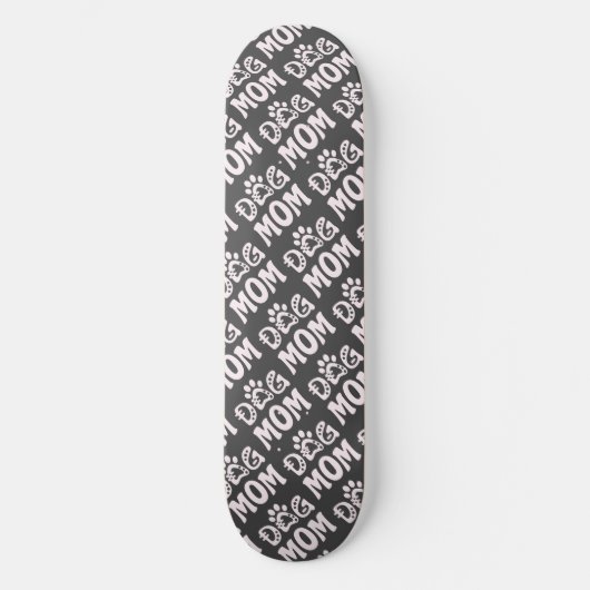 Dog mama skateboard (Voorkant)